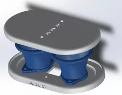 vw coccinelle support de filtre weber IDF