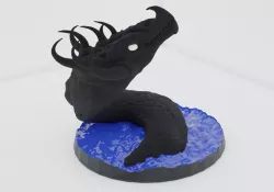 Water Dragon bust