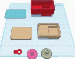 Xiaomi Yi action camera 18650 box