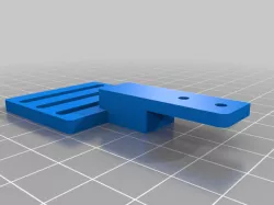 Z EndStop Adjustable Microswitch mount for HyperCube