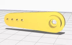 11g Servo arm fitting 