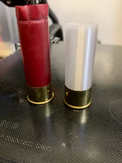 12 gauge dummy using real brass