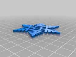 2 snow flakes
