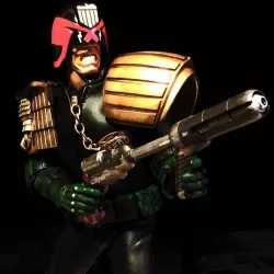 2000ad Judge Dredd Stub Gun 1:6 scale for ThreeA Figure