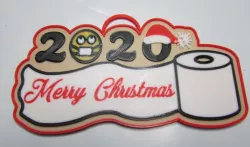 2020 Merry Christmas Ornament - MMU
