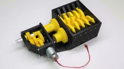 3D-printable shredder