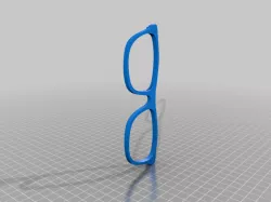 3D printed eyeglasses