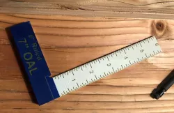 7" Fancy Try Square