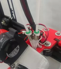 Adaptador doble filamento - Double filament adaptor