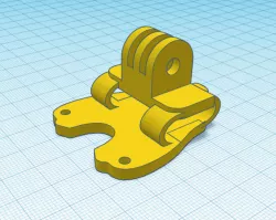 AlfaRC Cineboy Gopro 8 damped tabs
