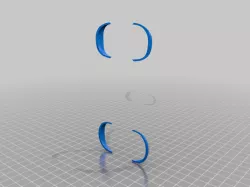 AMT Eclipse Fender Flares for Kyosho Mini Z