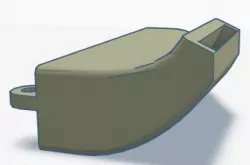 Anycubic Mega Zero Wind Nozzle Fan clipped