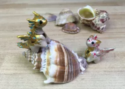 Aquatic Pieces for Miniature Jointed Dragon