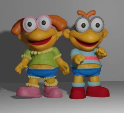 Baby Skeeter and Baby Scooter