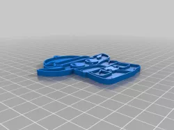 Baby Yoda Ornament - Single Extrusion