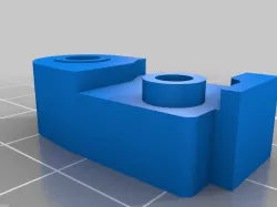 BIBO 3d printer extruder feeder lever cover