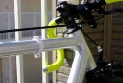 Bicycle Bracket with in-place rotating hinges