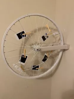 Bike Wheel Wall Mount