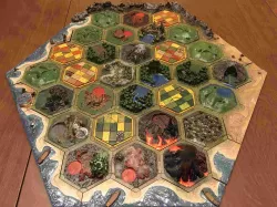 Catan_LOTR_Seasides, Ports, & Deserts