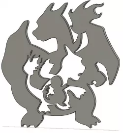 Charmander Charmeleon Charizard Evolution