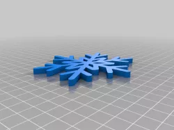 Christmas Snowflake Ornament