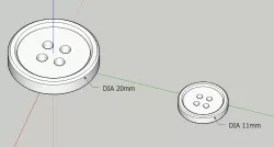 *Clothes Button