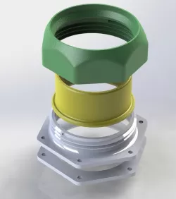 Clothes dryer vent quick disconnect / dock