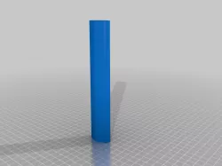 Collapsing Darksaber Grip for Easier Lay-Down Printing