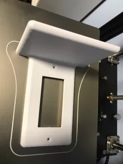Deco outlet cover shelf 