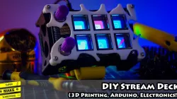 DIY Stream Deck (3D Printing, Arduino, Electronics!)