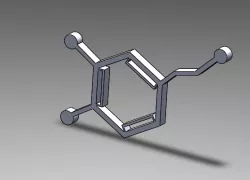 Dopamine Molecule