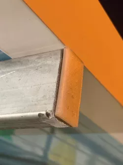 End caps for tubes (Snap In Rectangular Cap Plugs)