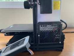 Ender 3 Pro and Ender 3 V2 PSU Cover Honeycomb (with space for relay or buck converter)