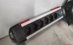Extension cord holder 45 degrees
