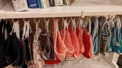 Face Mask Shelf Hooks