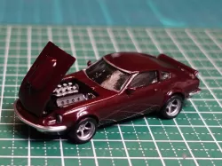 Fairlady 240ZG powered by F1 engine, 1/64 scale