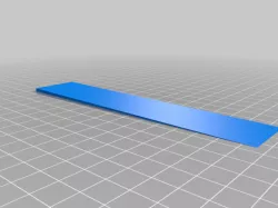 Filament Opacity and Matte Finish Test Strip- For Quantitative Measurements