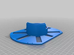Filament Spool in 2 halves for smaller print beds