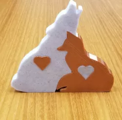 Fox + Wolf Love Gift