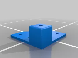 Furniture & Equipment Leg with Self Leveling Foot