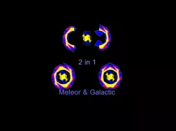 Galactic/Meteor Ellizion. Tokara tomy Standart. Custom Beyblade burst. Sparking bey