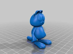 Garfield, Odie, Nermal and Jon Arbuckle