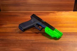 Glock 17 Gen5 flash suppressor for airsoft