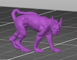 Goblin Dog 28mm Miniature D&D
