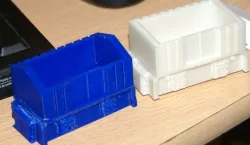 Goods carrier, narrow gauge On30 