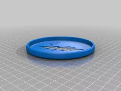 Grateful Dead Lightning Bolt Disc Golf Mini Marker