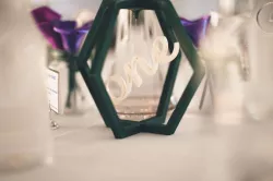 Hanging table numbers