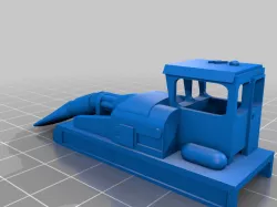 Jet Snowblower Model Railroad