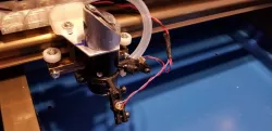 K40 Focus Red Dot Laser Diode Alignment Holder
