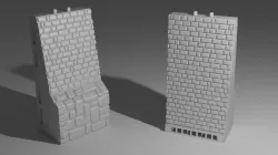Kemots Castle - basic high wall